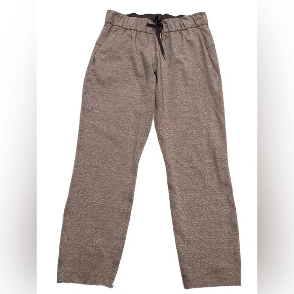 Lululemon Straight Leg Drawstring Pants 6 Gray - Picture 1 of 4